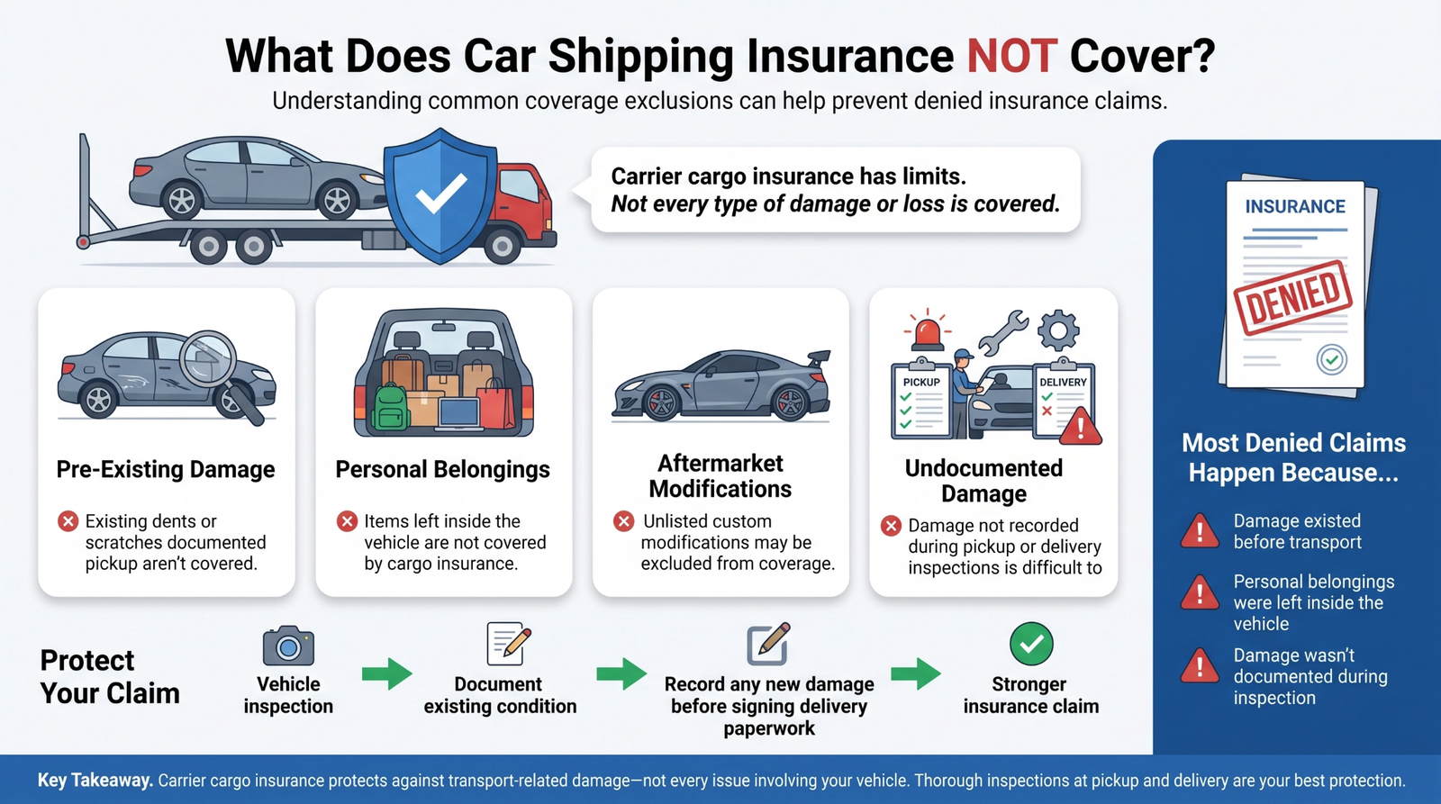 Clearing Up Common Car Shipping Concerns