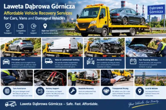 Affordable Laweta Dabrowa Gornicza Services for Cars, Vans, and Damaged Vehicles