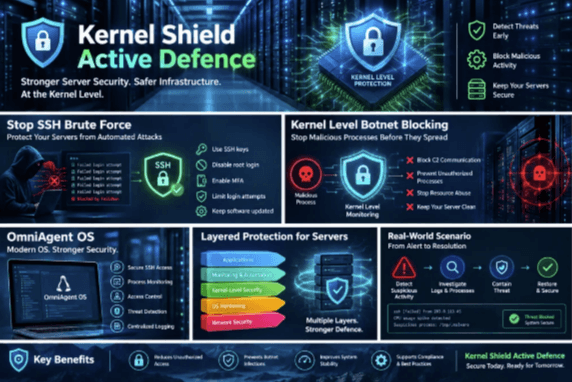 Kernel Shield Active Defence: Strengthening Server Security at the Kernel Level